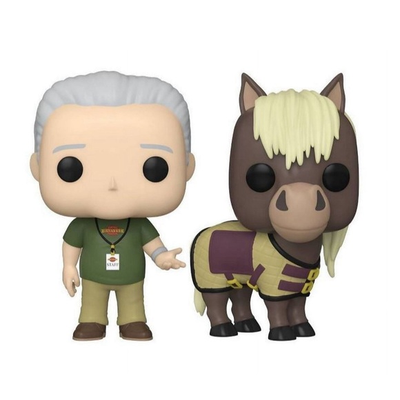Funko POP! TV: Parks & Recreation - 2pk Jerry & Lil Sebastian Vinyl Figures - Picture 6 of 7